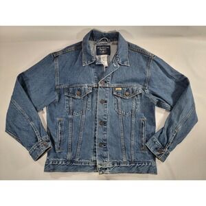 Levi Strauss Womens Jacket Medium 8 10 Signature Denim Trucker‎ Button Front